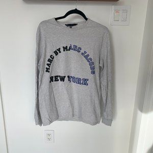 Marc by Marc Jacobs Long Sleeve Grey Tee